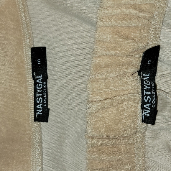 Nasty Gal Cropped Shirt And Shorts Lounge Set - Picture 6 of 6